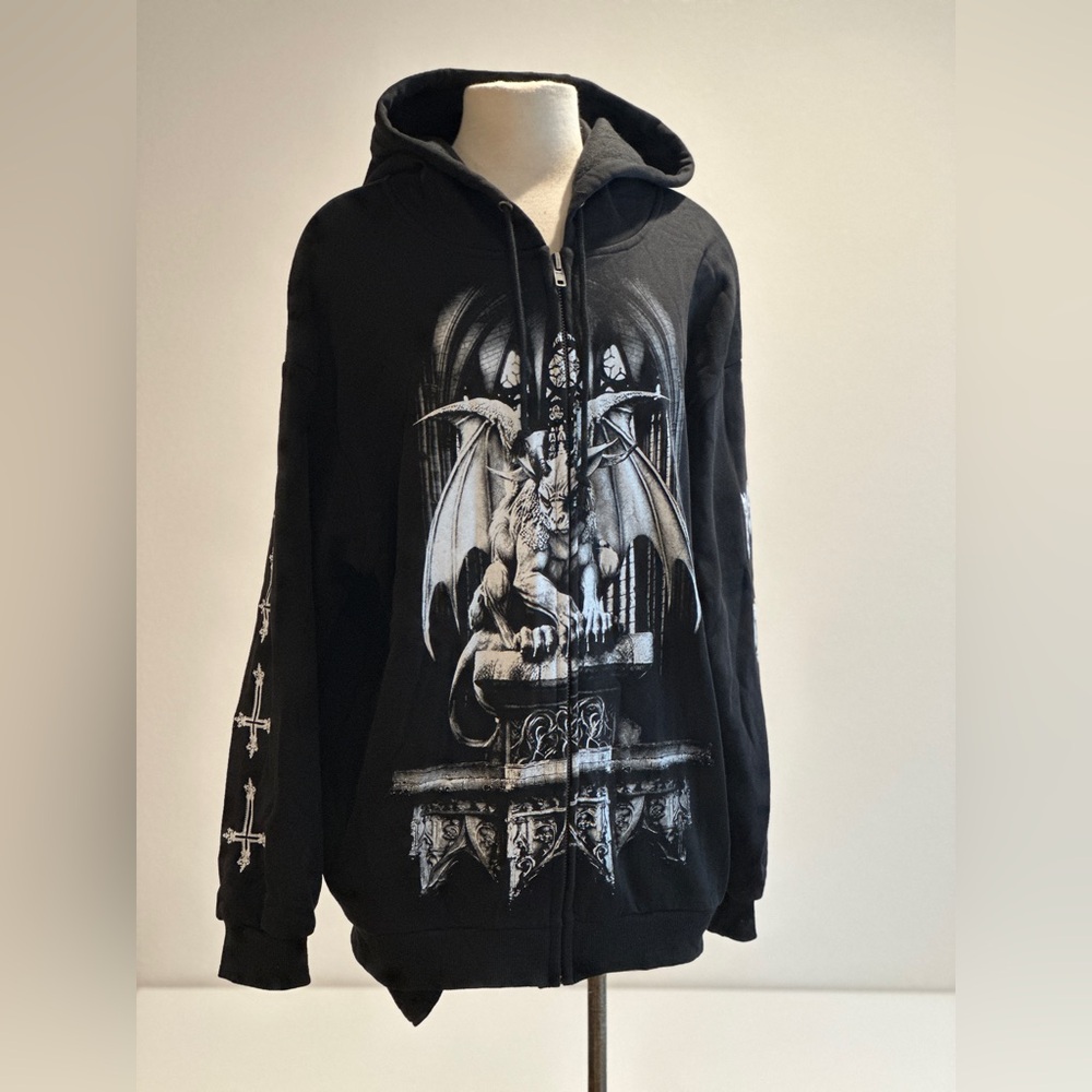 DOLLS KILL X WIDOW OVERSIZED HOODIE